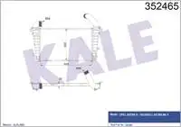 352465 Turbo Radiatore Per Astra H Z13Dt Z19Dt