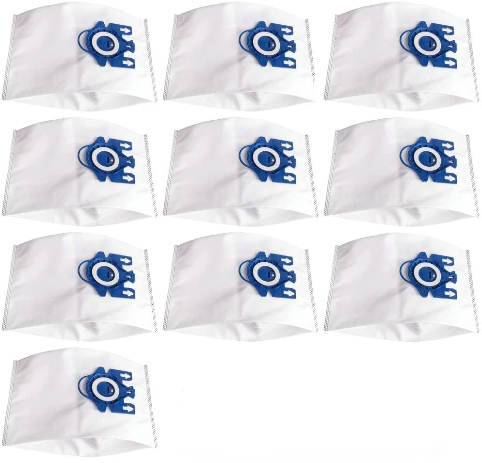 1/10 Pz Airclean 3D Miele Tipo Gn Efficienza Sacchetto Per La Polvere Per Miele S2, S5, S8, Classic C1, Completo C2 E Serie C3 Completa