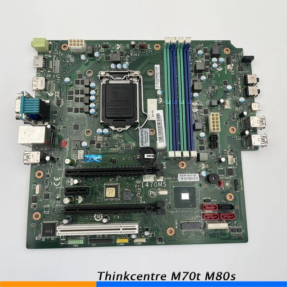 Scheda Madre Per Pc Desktop Per Lenovo Thinkcentre M70T M80S I470Ms Scheda Madre Lga1200 H470 Di Decima Generazione