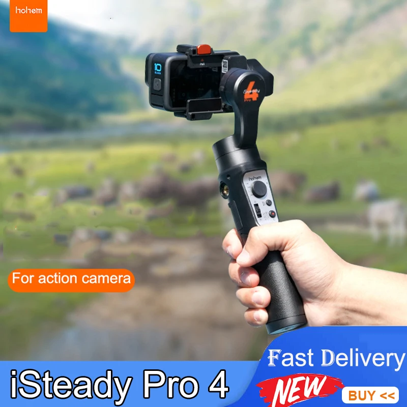 Hohem Istady Pro 4 Gimbal A 3 Assi Per Gopro 11 Dji Action 3 Osmo Insta360 One R Action Camera Stabilizzatore Palmare Sony Rxo