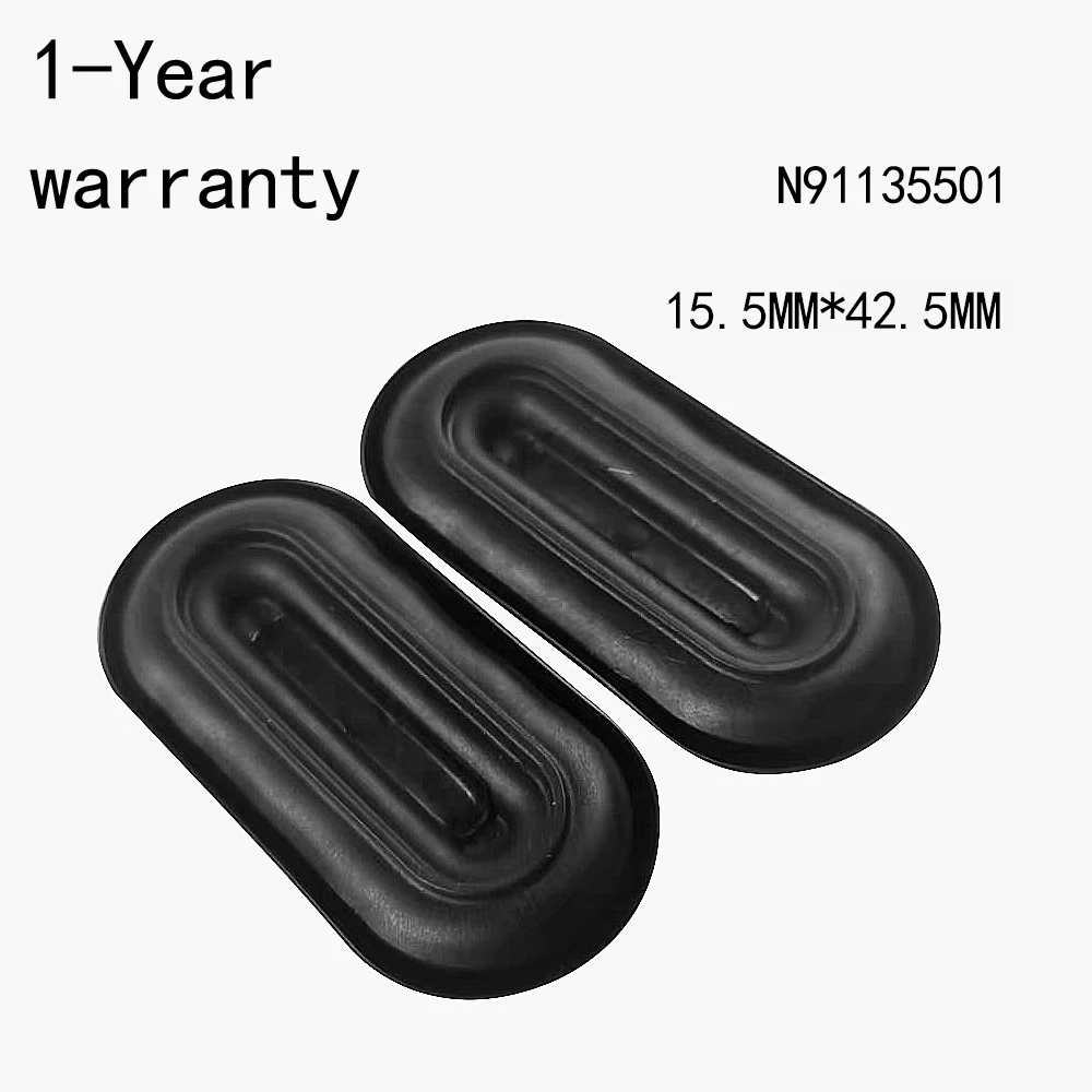 2Pcs Rubber Cap N91135501 For Vw Tiguan Touran Teramont Lamando Passat Time Jetta Audi A3 Q3 Tt A1 Rs3 Q2 Skoda Octavia Fabia
