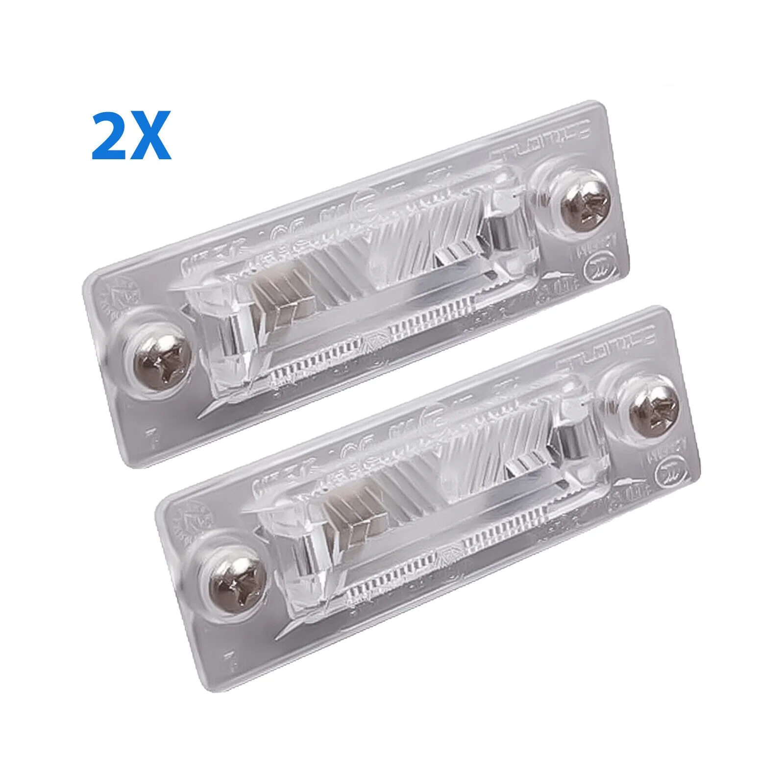 2 Pz Auto Led Numero Luce Targa Led Lampada Targa Per Vw Golf 5 Vw Caddy Iii Passat Touran Oem No.