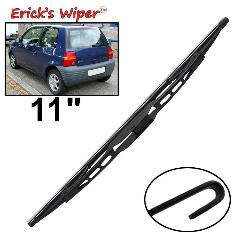 Ener'S Wiper 11 "Spazzola Tergicristallo Posteriore Per Seat Arosa / Vw Lupo 1997 - 2004 Parabrezza Parabrezza Portellone Finestra Spazzola Antipioggi
