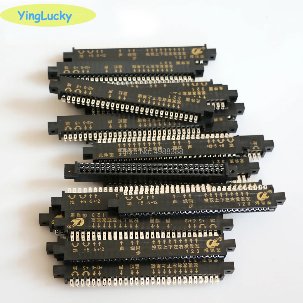 10 Pcs 28 Pin Jamma Connettore Femmina Connettore Jamma Per Gioco Arcade Di Macchine Coin Operated Giochi