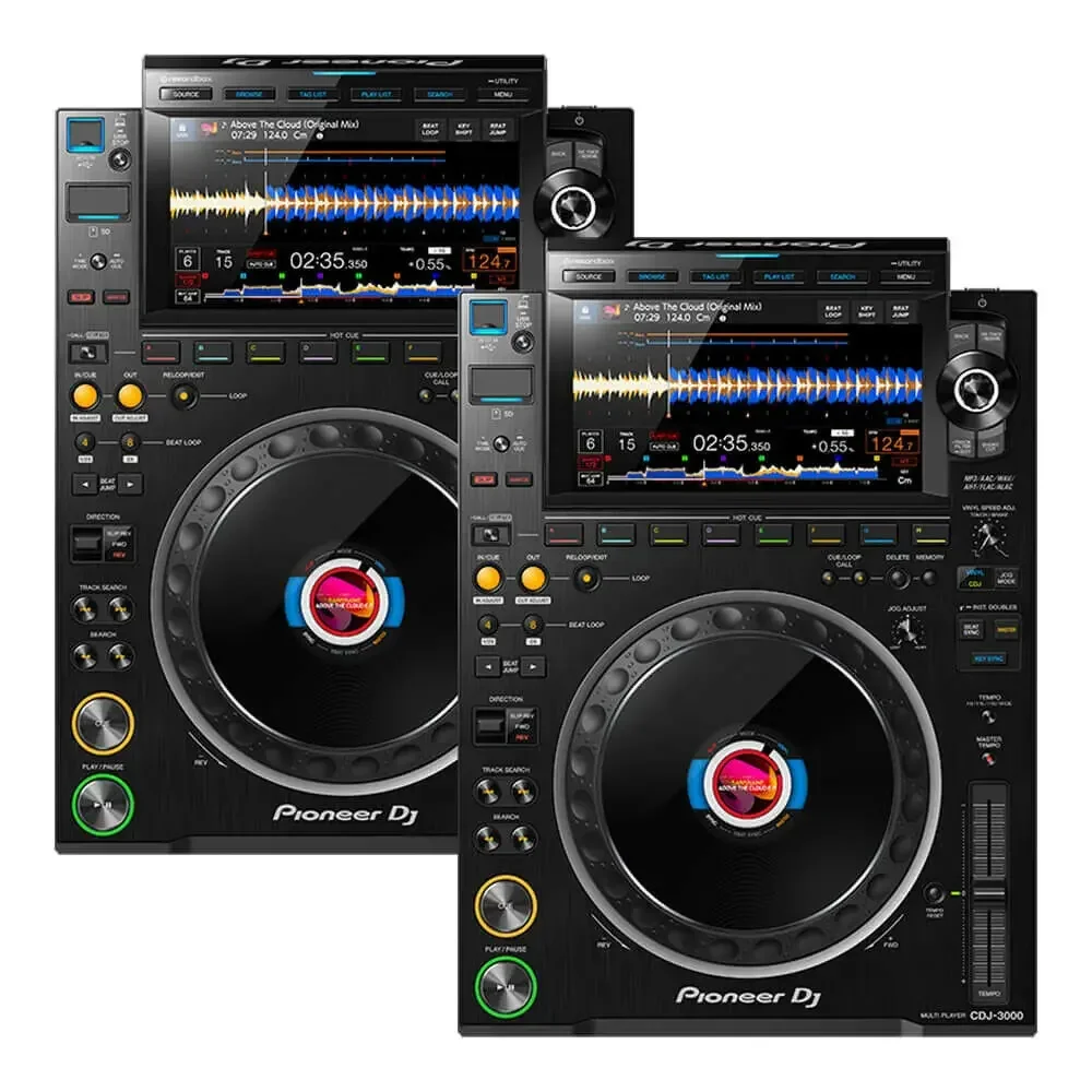 (Nuovo Sconto) Pioneer Cdj-3000 Professional Dj Multi Cd Player