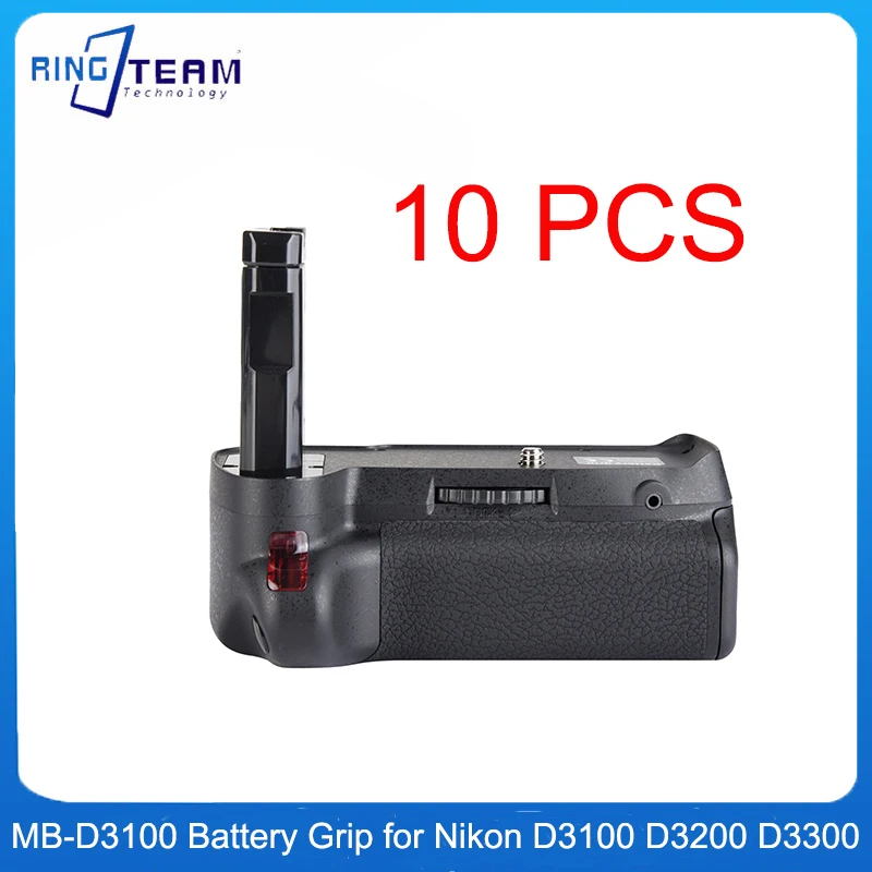 10 Pz Mb-D3100 Battery Grip Per Nikon D3100 D3200 D3300 D5300 Fotocamera Mb-D5300 Portabatterie Telecomando A Infrarossi