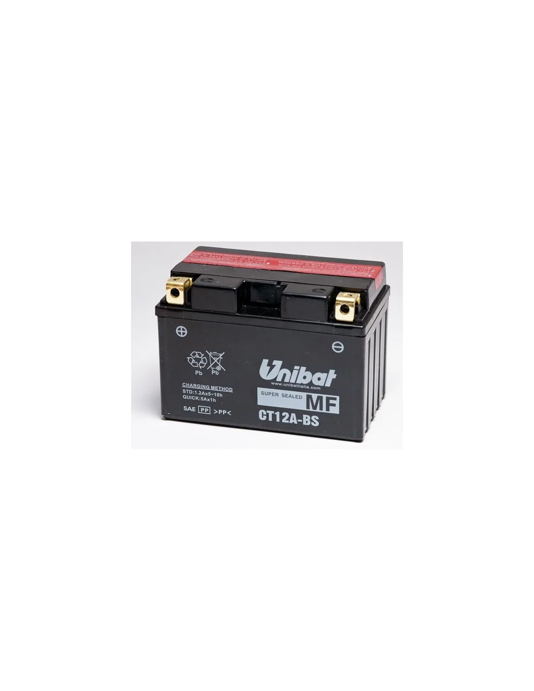 Batteria Unibat Ct12A-Bs / Yt12A-Bs Unibat