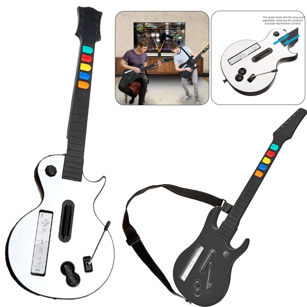 Controller Wireless Per Chitarra Hero Per Chitarra Wii Compatibile Con Clone Hero Rock Band Games Accessori Per Console Joystick Remoto