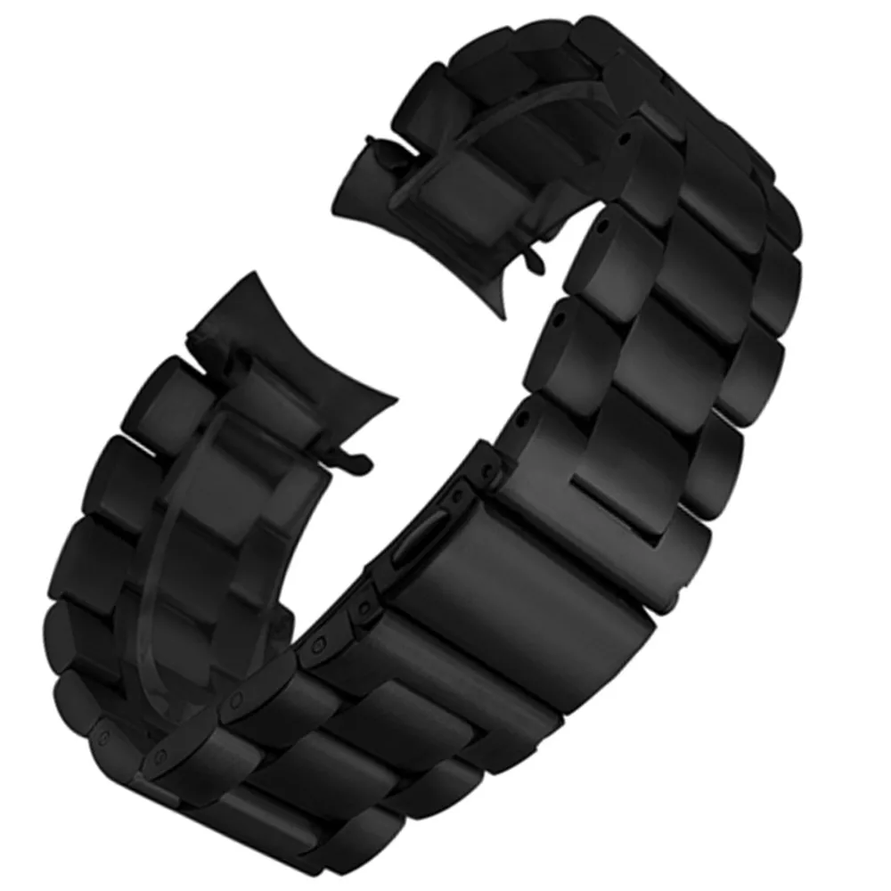Sostituzione Estremità Curva Braccialetti Cinturino In Acciaio Inossidabile 22 Mm Per Seiko Skx009 Skx011 Fai Da Te Sostituisci