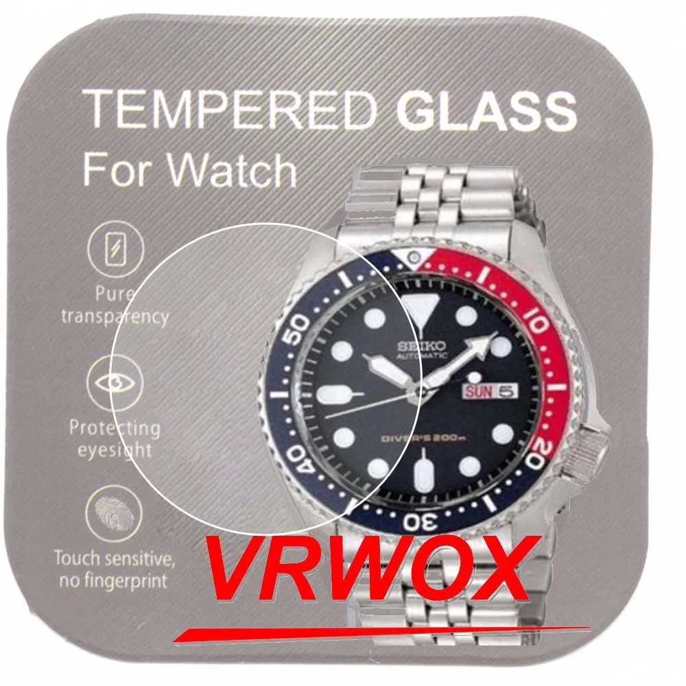 3 Pezzi Di Vetro Per Seiko Skx007 Skx009 Skx173 Skx175 Skxa35 Srp775 Srp773 Srp621 Srp599 Proteggi Schermo Temperato