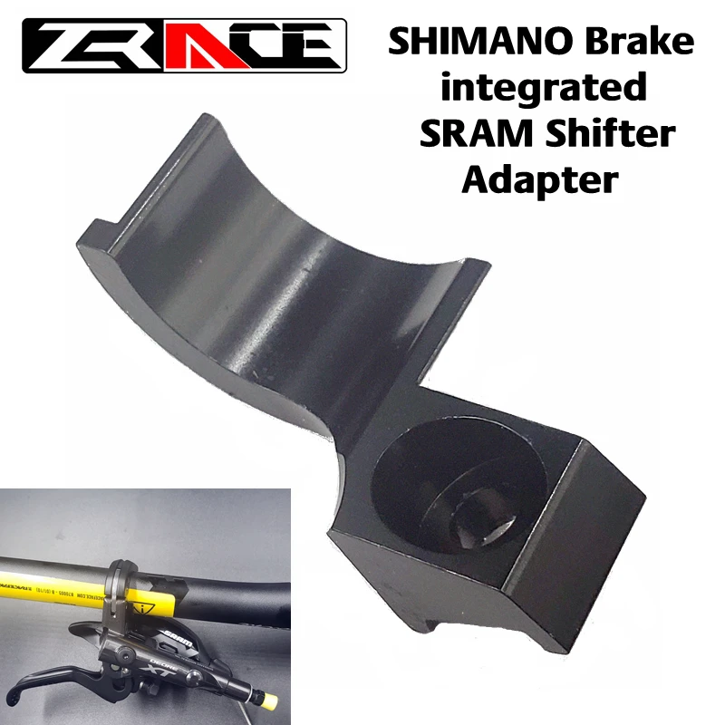Zrace Xtr / Xt / Slx / Deore Adattatore Cambio Sram Integrato Freno, Fiammifero Shimano Brake & Sram Shifter 2 In 1, Al7075, 4.5G