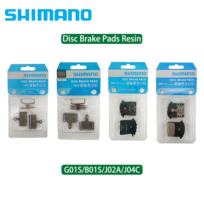 Shimano Xtr Pastiglie Freno In Resina B01S G01S J02A J04C Pastiglie Freno Per Mtb M315 Br-M485 445 446 M447 M395 M355 M575 M475 Parti Originali