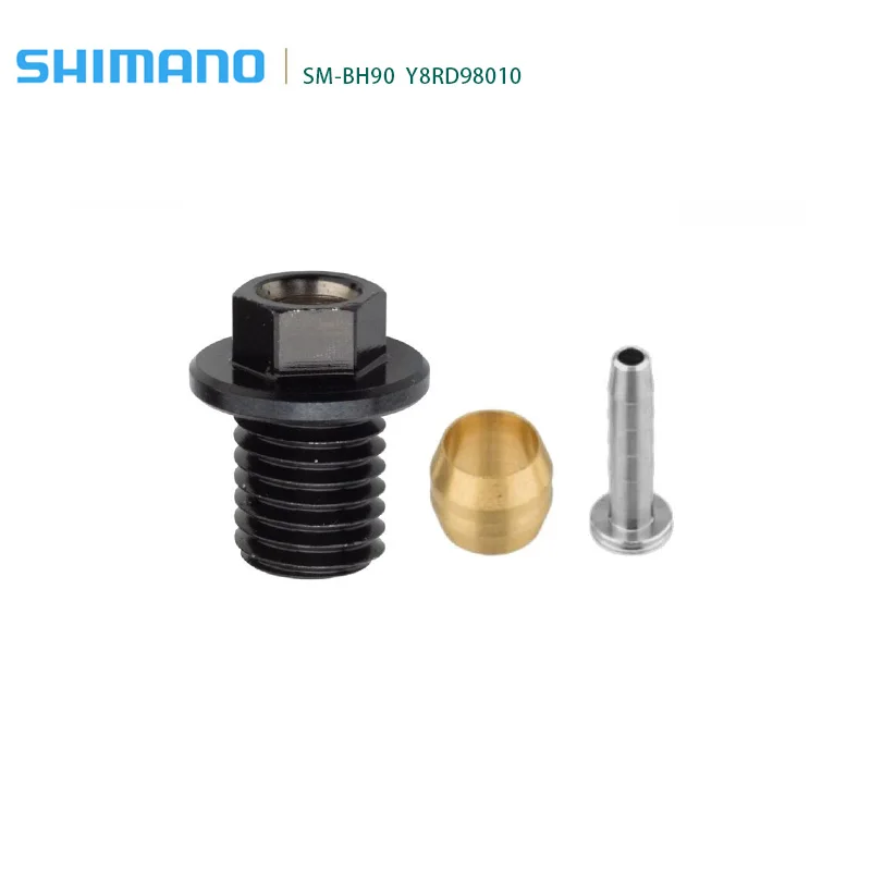 Genuino Shimano Br-M985/M9020 Bh90 Ottone Oliva, Inserto E Flangia Bullone Di Collegamento Xt Xtr-Y8Rd98010 Y8Ja98010 Y8Ja98020
