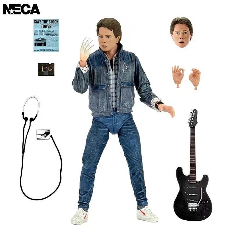In Magazzino Originale Neca 53615 Ritorno Al Futuro Ultimate Martarty Mcfly (Audition) 7 Pollici Anime Collection Figure Model Toys