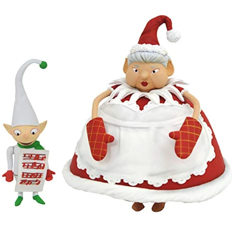 Diamond Select Toys The Nightmare Before Christmas Cyclops Mrs Claus Select Action Figure 2 Pack Collection Of Gifts To The Boy