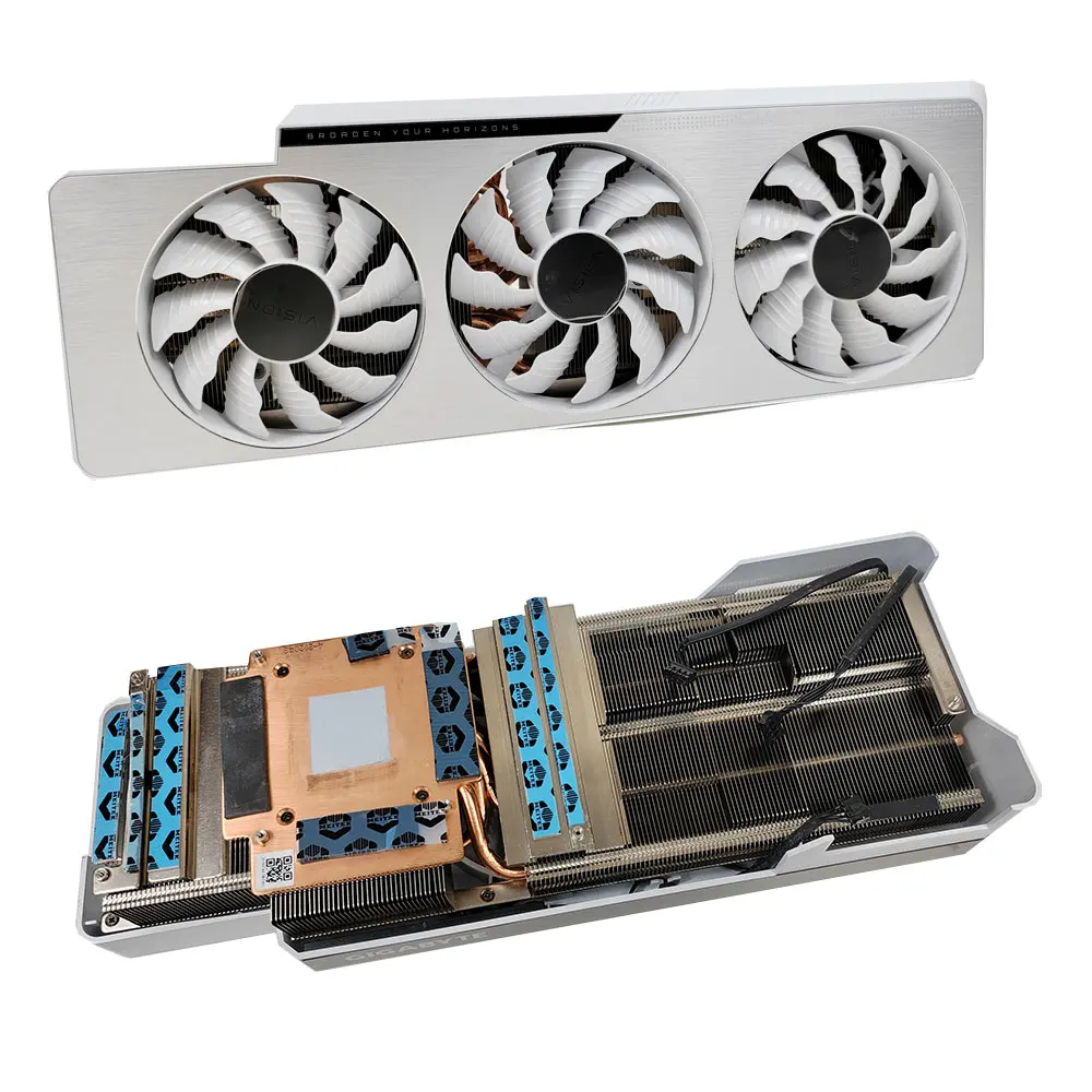 Originale 82Mm 87Mm Pla09215S12H 12V 0.55A Rtx3080 3090 Ventola Grafica Per Gigabyte Rtx 3070 3080 Ti Rtx 3090 Vision Oc 3X Video