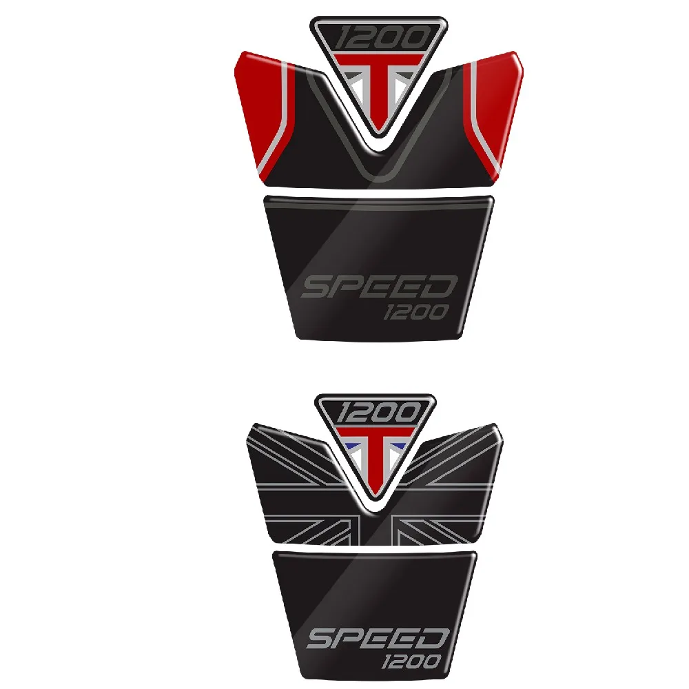 Per Triumph Speed Triple 1200 Rr 2022 2023 3D Moto Tank Pad Protector Gel Decalcomania