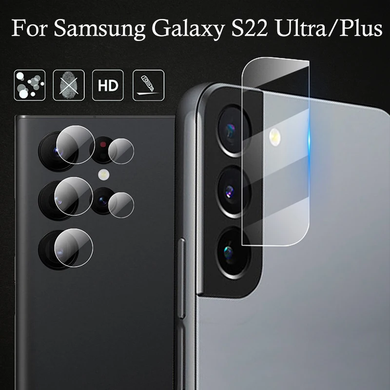 Protezione Per Fotocamera Per Samsung S22 Ultra S22 Plus Custodia Per Anelli Per Lenti In Vetro Morbido Per Galaxy S22 Ultra Accessori Per La Protezio