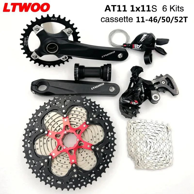 Ltwoo At11 11 Speed Transmision Kit Velocaries Mtb Cambio Groupper Sram Shimano Deore Piezas De Bicicleta Groupset