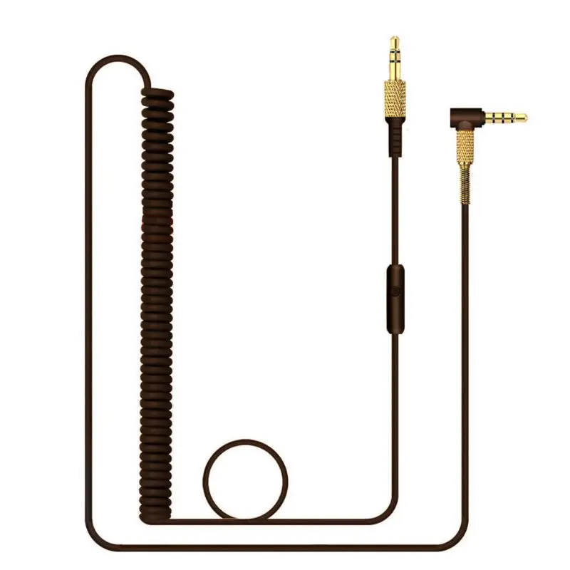 L43D Sostituzione Stretching Spring Cable Cord Line Per Marshall Major Ii 2 Monitor Cuffie Compatibili Con Bluetooth