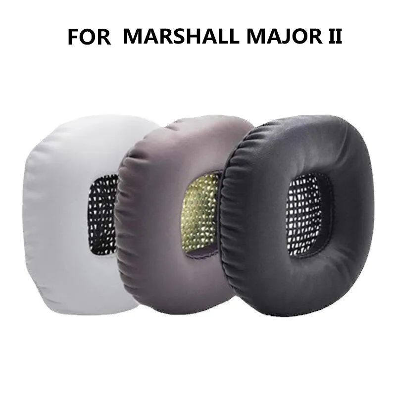Cuscinetti Auricolari Di Ricambio In Pelle Proteica Per Marshall Major, Major Ii, Major 2 Cuffie Auricolari, Parti Di Riparazione Del Cuscino Dell'Ore