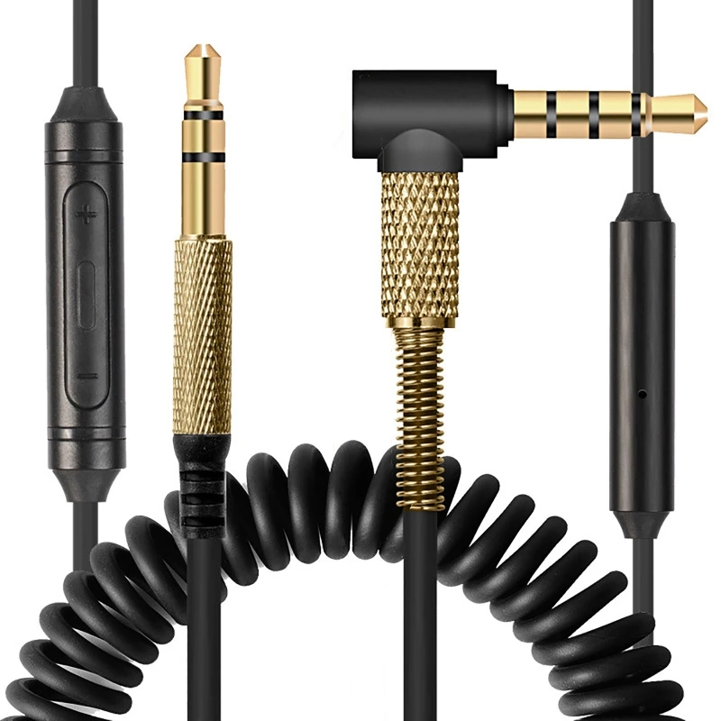 Cavo Audio Sostitutivo Per Marshall Major Ii 2 3 Monitor Mid Headphones Cord Con Controllo Del Volume Del Microfono