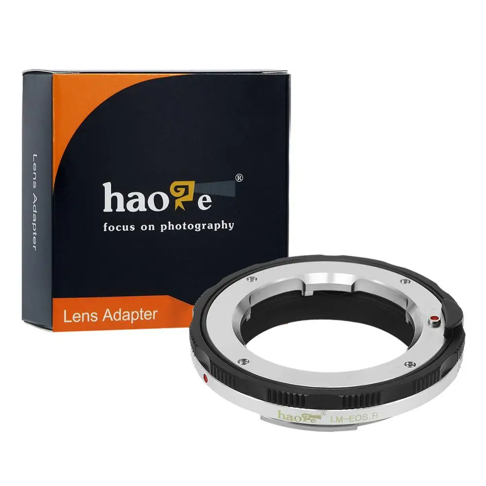 Haoge Adattatore Per Innesto Obiettivo Macro Close Focus Manuale Per Leica M Lm, Zeiss Zm, Obiettivo Vm Voigtlander Per Fotocamera Con Attacco Rf Cano