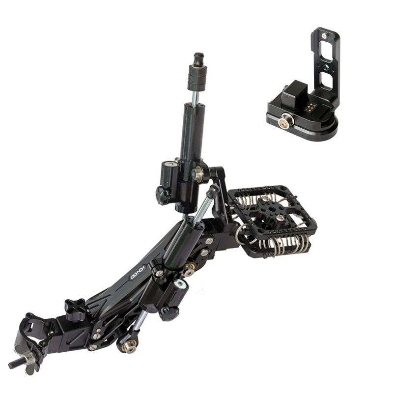 Hontoo Carico 10Kg Gimbal Braccio Ammortizzante Con 2 Ammortizzatori Idraulici Per Dji Ronin Mx S Rs2 Rc2 Zhiyun Weebill Car Mount Rig