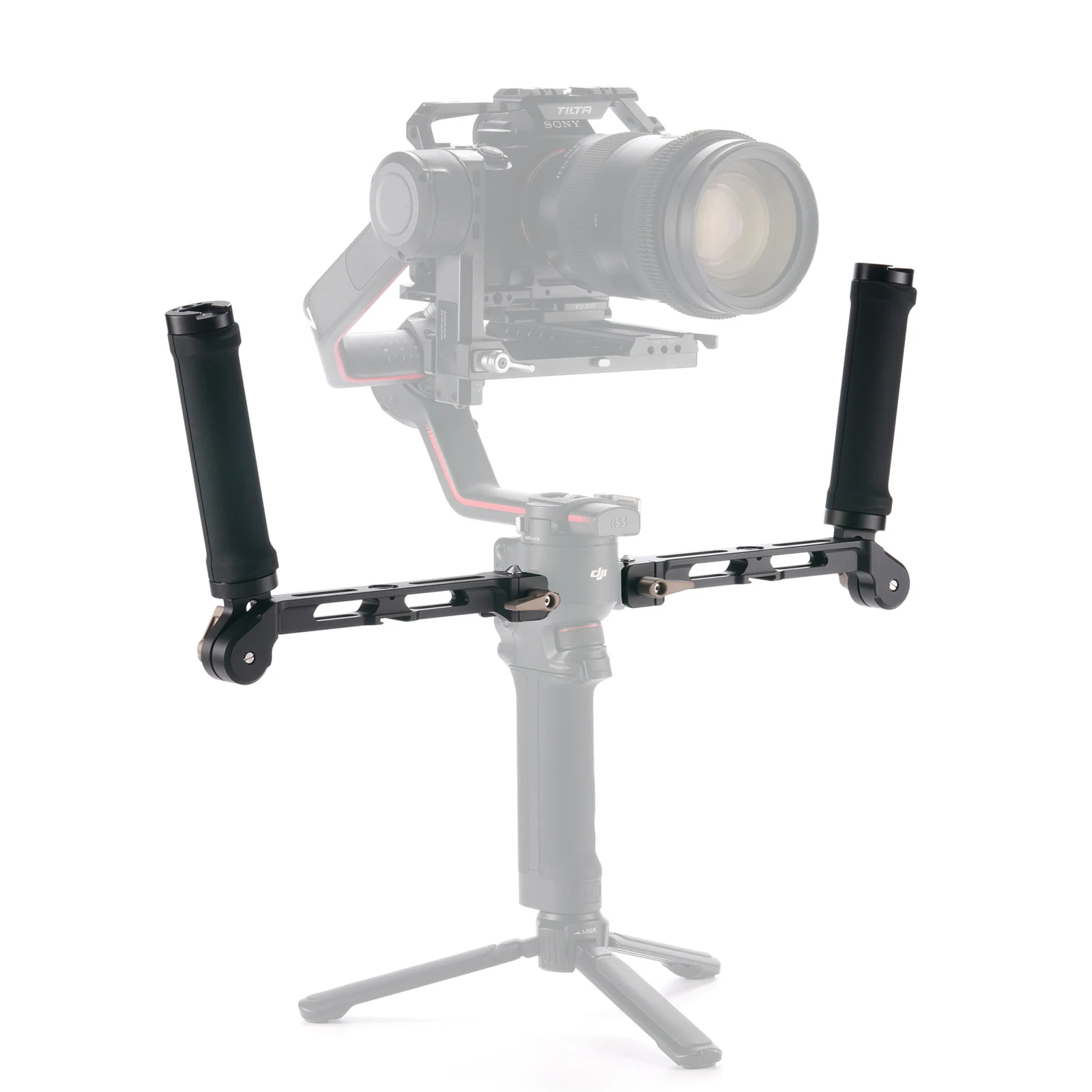 Tilta Tga-Dhb2 Staffa A Doppia Maniglia Per Dji Ronin Rs2 / Rs3 Pro / Rs3 Gimbal Palmare Dji Rs2 Shooting Kit