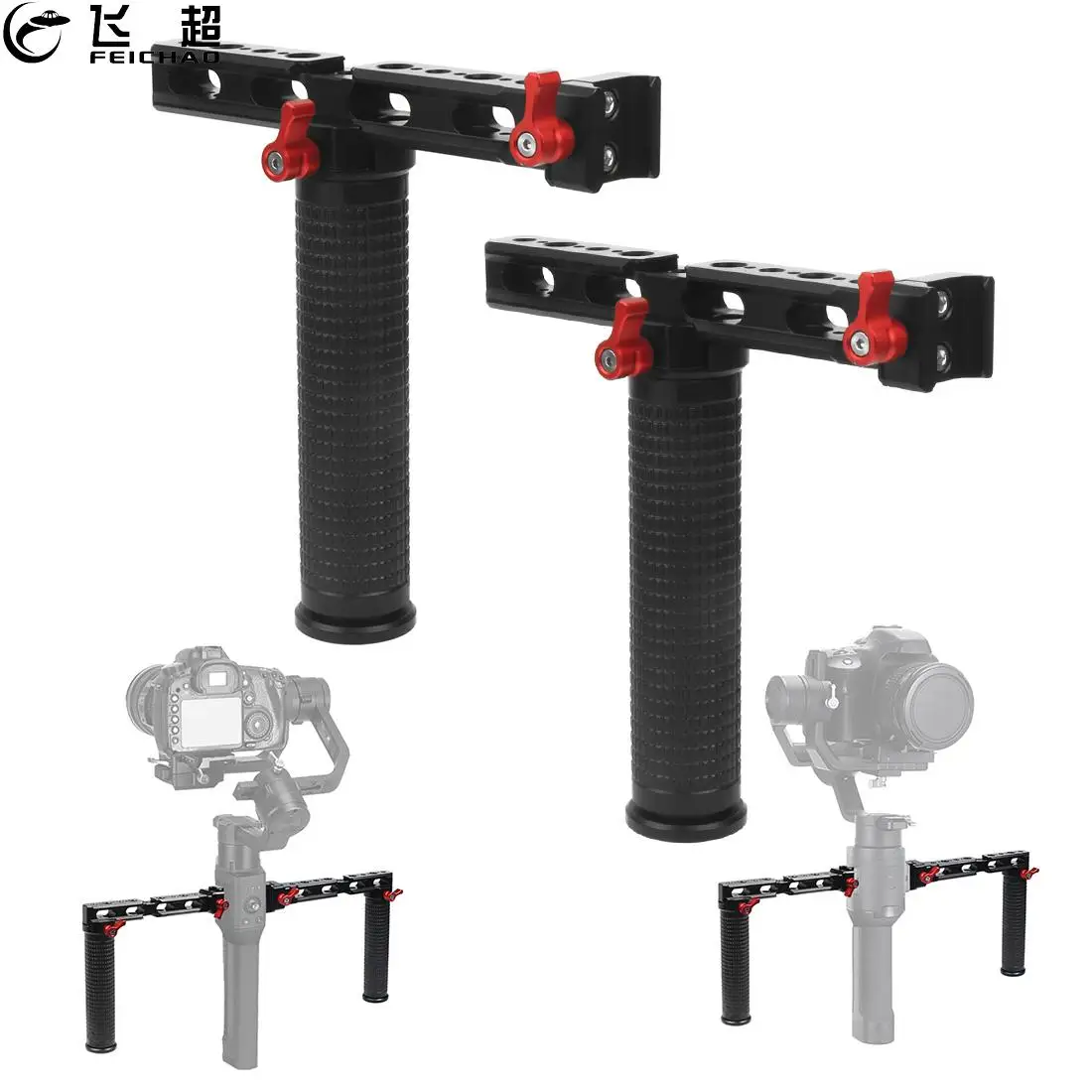 Rs2 Rsc2 Gimbal Dual Handgrip Extend Stand Side Handgrip Per Dji Ronin S2 Sc2 Stabilizzatore Extension Mount Staffa Adattatore
