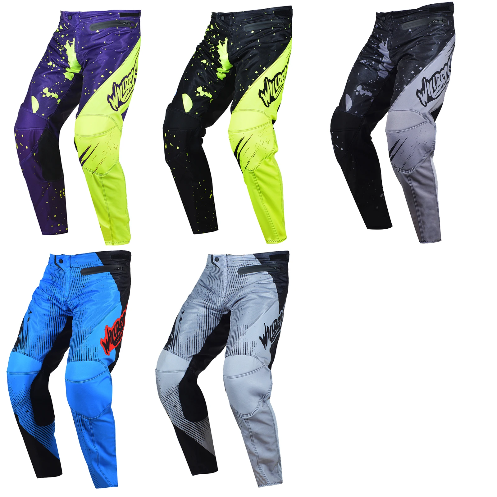Sprint Race Pants Pantaloni Motocross Bmx Mx Mountain Dirt Bike Offroad Ciclismo Atv Utv Street Moto Motor Pants Uomo