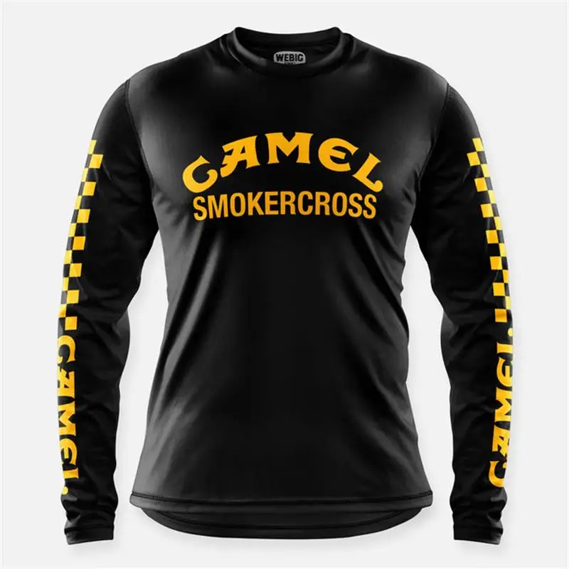 Bmx Moto Mountain Bike Men'S Cycling Mtb Jersey Dh Enduro Motocross Jerseys Road Bike Jersey Camisa Motocross