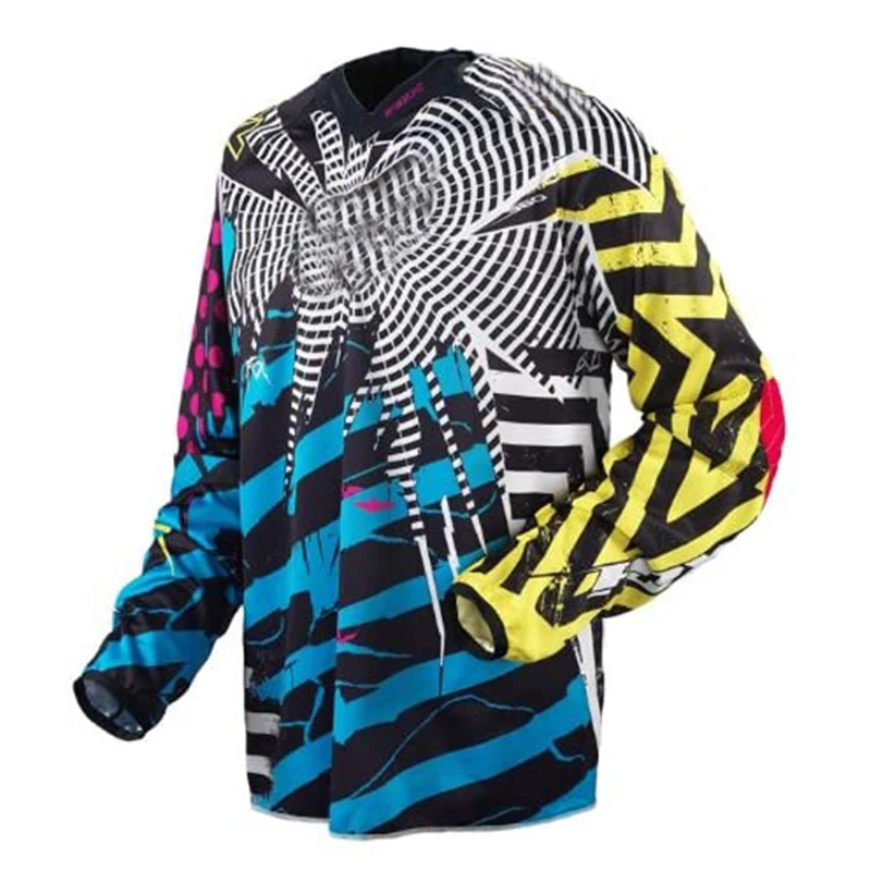 2021 Moto Downhill Jersey Mountain Bike Ball Jersey Road Mountain Bike Off-Road Moto Shirt Bmx Dh T-Shirt Abbigliamento