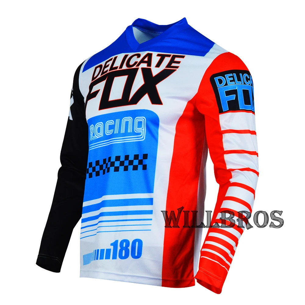 180 Race Falcon Nirv Jersey Mx Motocross Atv Bmx Dh Enduro Dirt Bike Downhill Abbigliamento Moto