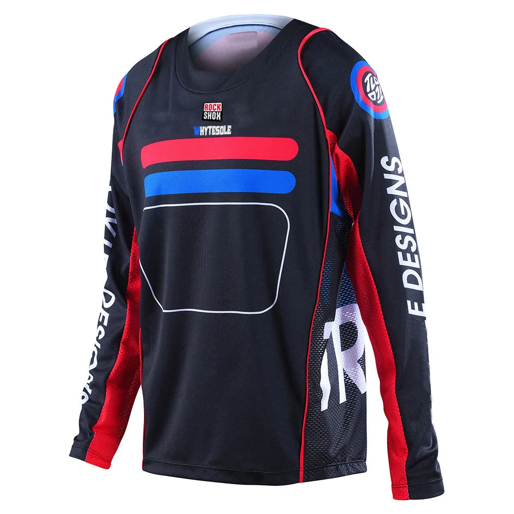 2022 Bicicletta Bici Jersey Mtb Downhill Jersey Moto Enduro Moto Cross Jersey Off Road Dh Mx Ciclismo Jersey Hombre Bmx Jersey