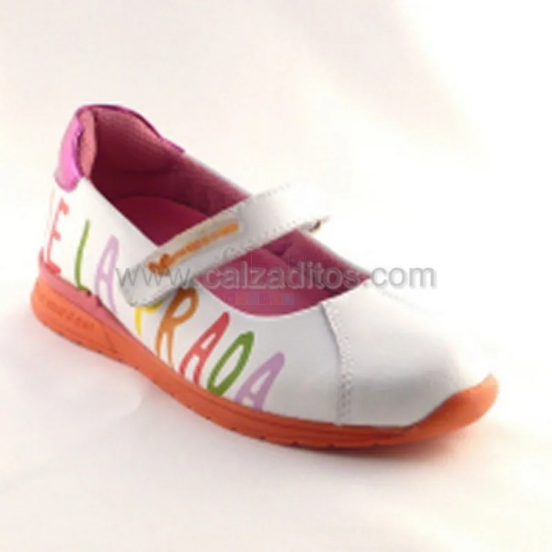 Agatha Ruiz De La Prada Leather Scarpe Bianche
