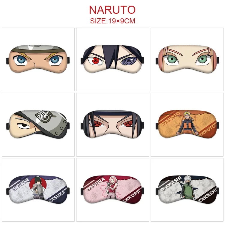 Nuovo Naruto Cartoon Anime Uzumaki Naruto Maschera Per Gli Occhi Maschera Per Gli Occhi Con Schermatura Leggera Carina Maschera Per Gli Occhi Traspira