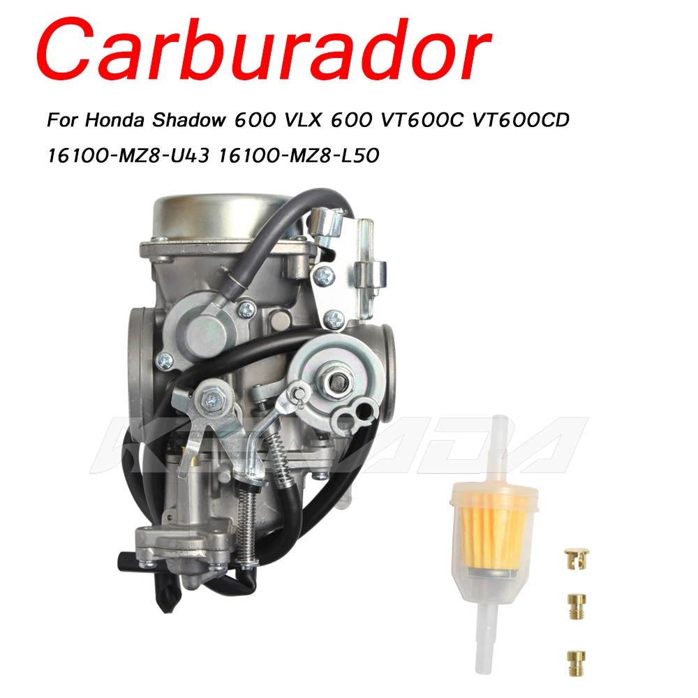 Carburador Carb Per Honda Shadow 600 Vlx 600 Vt600C Vt600Cd Muslimate