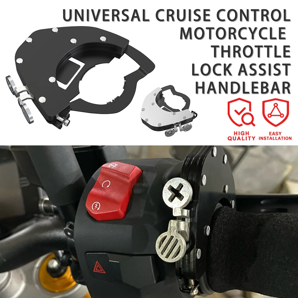 Moto Cruise Control Manubrio Acceleratore Serratura Accessorio Per Honda Shadow 800/ Vt800C Silver Wing Scooter Stateline Vt1300Cr