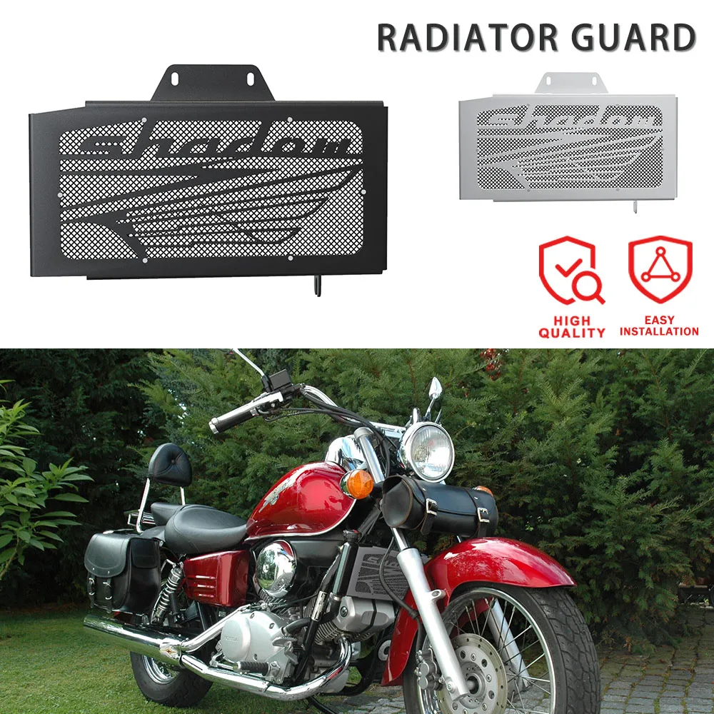 Per Honda Vt 125 Shadow 1999-2007 2006 2005 2004 Protezioni Radiatore Olio Moto Shadow 125 Protezione Griglia Radiatore