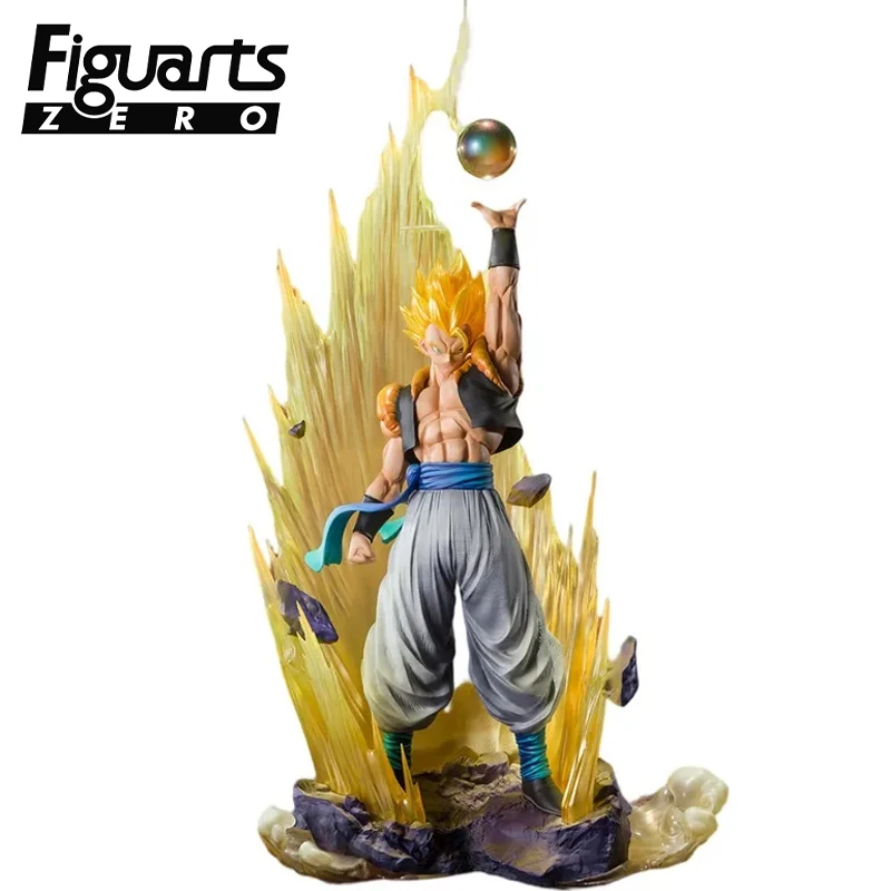 Original Bandai Spirits Figuarts Zero Gogeta Dragon Ball Extra Battle Super Saiyan Gogeta Fusion Reborn Giocattoli D'Azione Da Collezione