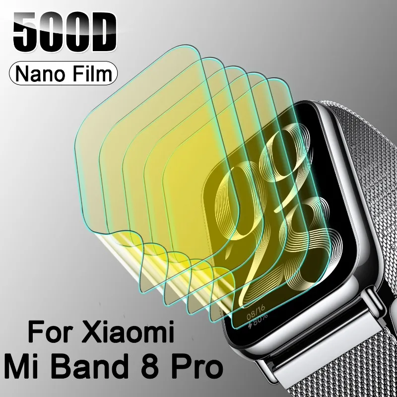 Pellicola Salvaschermo Per Xiaomi Mi Band 8 Pro Nano Film Smartwatch Accessori Per Xiaomi Mi Band8 Pro Pellicola Protettiva Antigraffio