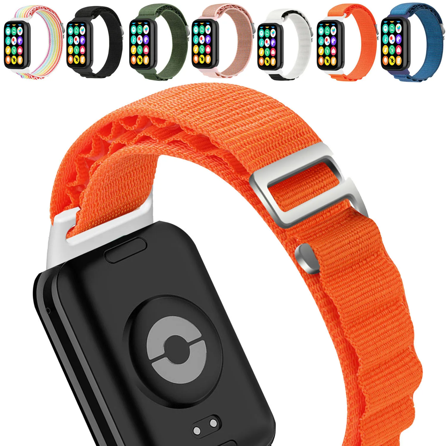 Per Mi Band 8 Pro Cinturino Regolabile In Nylon Alpine Loop Braccialetto Per Xiaomi Mi Band 8 Pro Smart Watch Band Accessori