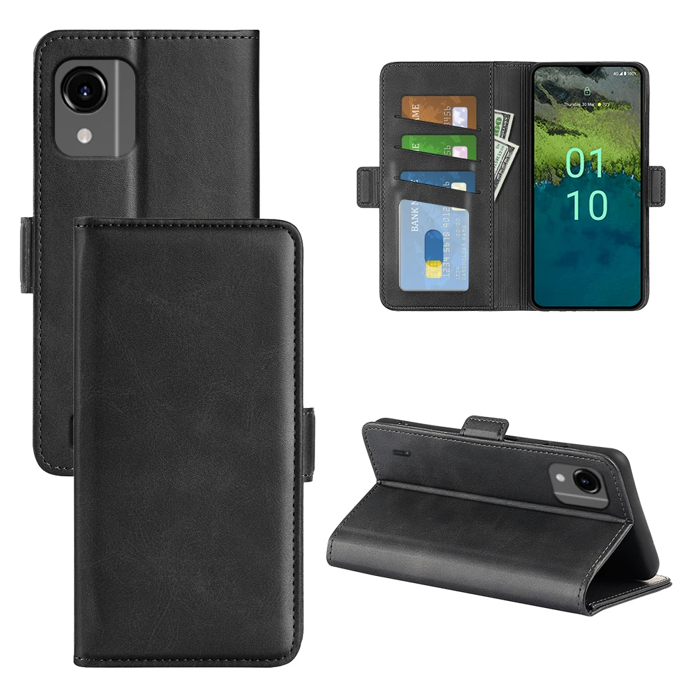 Custodia Per Nokia C110 Portafoglio In Pelle Flip Cover Custodia Per Telefono Con Magnete Vintage Per Nokia C110 Coque