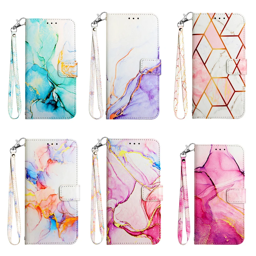 For Nokia G20 G10 Flip Vintage Phone Cases On Nokia X20 X10 Case Abstract Painting Plaid Wallet Exotic Protect Cover
