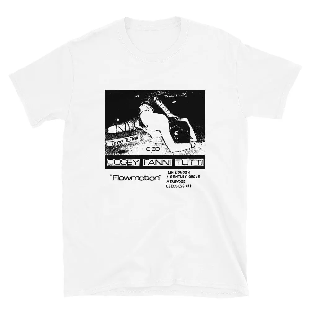 Cosey Fanni Tutti Time To Tell Tape T-Shirt Punk Alt Goth