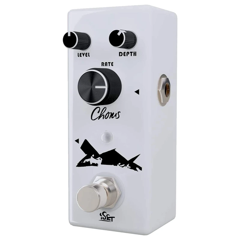 Iset Chorus Guitar Pedal Analog Tutti Effect Per Chitarra Elettrica Bass True Bypass
