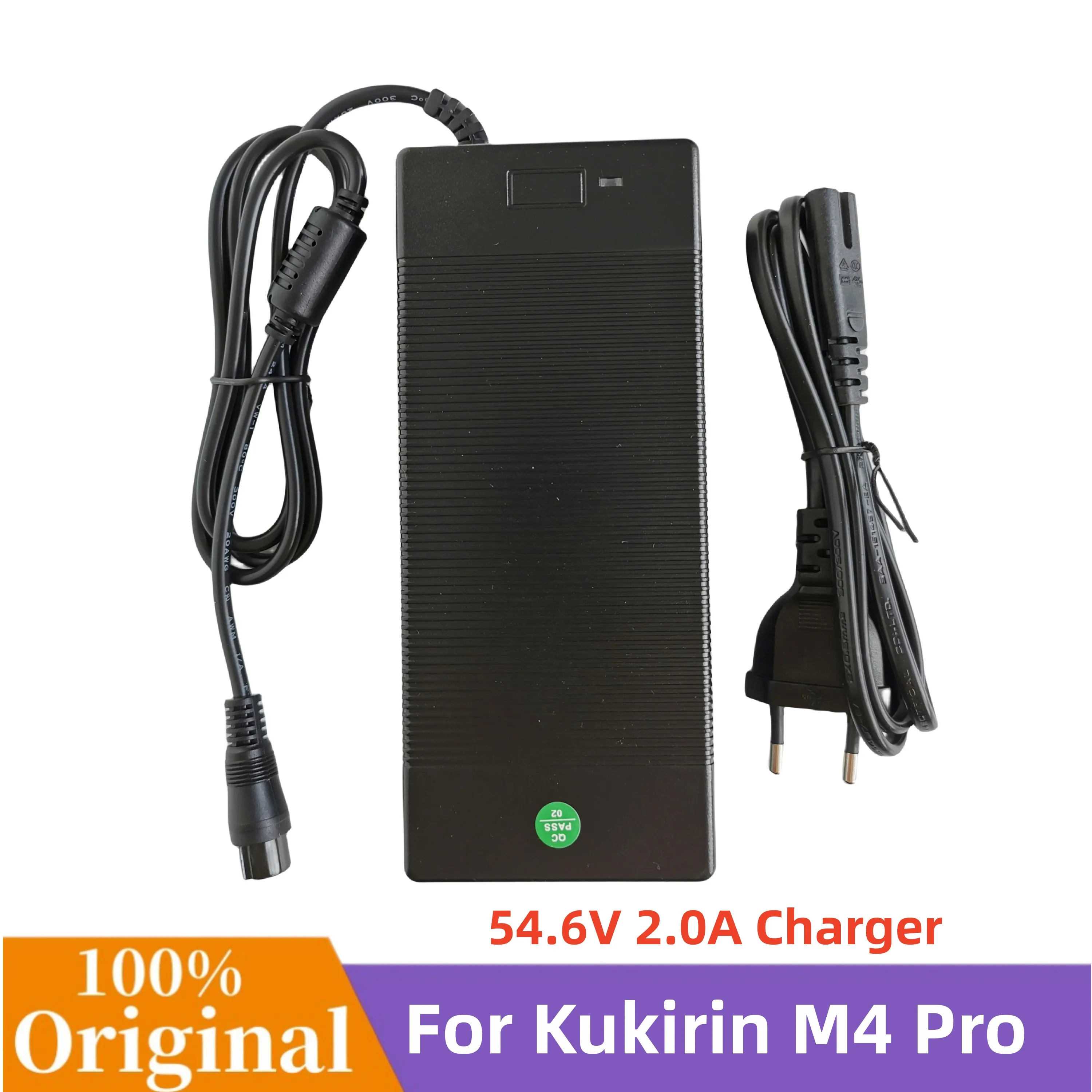 Originale Kugoo Kirin M4/M4 Pro Caricabatteria Scooter Elettrico 54.6V 2.0A Kugookirin Caricabatterie Al Litio Accessori Di Ricambio