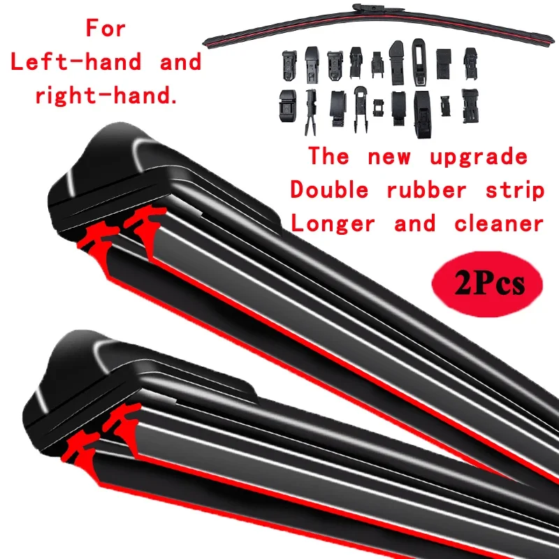 2X Per Fiat Punto Classic 188 Mk2 1999 ~ 2010 Tergicristalli Spazzole A Lama In Silicone Parabrezza Parabrezza Bracci Pulizia Auto Dropshipping