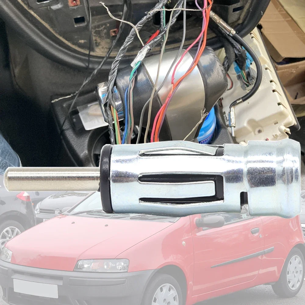 Per Fiat Punto (188) 1999 2002 2004 2006 2008 2010 Radio Stereo Iso A Din Maschio Antenna Antenna Albero Cavo Adattatore Connettore Spina